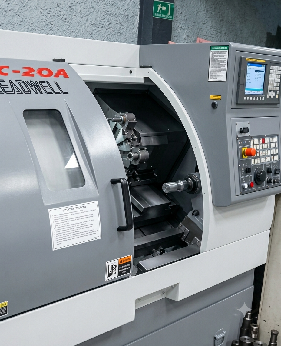 Torno CNC Industrial Leadwell LTC-20A