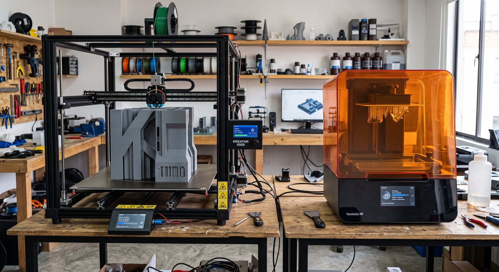 Servicio de Impresion 3D Industrial FDM y SLA